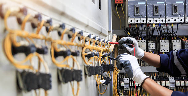 Professional Electrician technician working in Pottstown, PA
